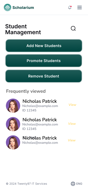 Students Mangement